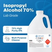 Lab Alley Isopropyl Alcohol Chemical Solvent, 70% Lab Grade, 1 Gallon