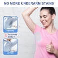 thumbnail image 2 of LinenLoon Coussinets Anti-Transpiration pour Aisselles, Coussinets Anti-Transpiration pour Femmes et Hommes [100 Paquets], Jetables Premium Absorbants, Confortables Non Parfumés, Invisibles, Protection Anti-Transpiration, Blanc, 2 of 5