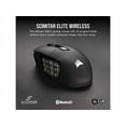 thumbnail image 2 of Corsair SCIMITAR ELITE Wireless MMO Gaming Mouse, 16 fully programmable buttons, adjustable 12-button side panel, 26,000 DPI, CH-9314311-NA, Black, 2 of 20