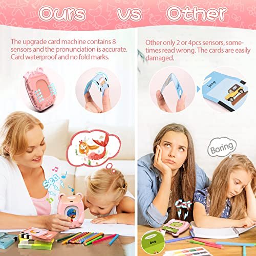 Palabras a la vista Tarjetas Flash Kindergarten: Actualizar Talking Learning Education Pre Hetyue Hetyue