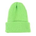 thumbnail image 4 of Gorro de punto con puños Gorro de pescador Talla única Cálido Ligero para hombres Invierno Zulema Gorros Beanie, 4 of 8
