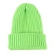 thumbnail image 4 of Gorro de punto con puños, cálido, talla única, gorro de pescador, ligero y para mujer BLESIY Gorros Beanie, 4 of 8
