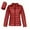 F01-Red, variant on FYDUU Women Lightweight Quilted Jackets Warm Hoodless Windproof Winter Coat Zip Up Cropped Puffer Padded Coat Fall Winter Jacket Comfort Casual Coats