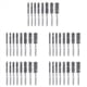 thumbnail image 1 of Juego de Brocas de Cepillo de Alambre de 40 Piezas con Cepillo de Torsión de Alambre de Acero de Vástago Hexagonal de 1/4 Pulgadas, Adecuado para Perforar Percusión A, 1 of 5