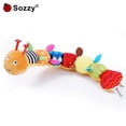 thumbnail image 1 of Sozzy Caterpillar Height Ruler Plush Toy Orange, Pillows, Children'S Toys, Christmas Gift, 1 of 4