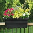 thumbnail image 3 of Root & Vessel Countryside Railing Planter, Black, 24", 3 of 5