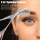 thumbnail image 2 of Tijeras para recortar cejas YEPRIME 2 en 1 con peine, 2 of 7