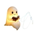 thumbnail image 4 of Lámpara de mesa fantasma con forma de libro, luz de lectura nocturna, figura de resina 3D, iluminación cálida, compacta y portátil para decoración de, 4 of 9