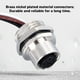 thumbnail image 4 of Toma de cable de alimentación adaptador de conector de montaje en panel fácil de conectar para máquina ANGGREK Otros, 4 of 8