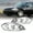 Clear lens Chrome Housing Clear Reflector, variant on CROSSDESIGN Headlight Headlamps Fit for Chevy Monte Carlo 2006-2007/Chevy Impala 2006-2016