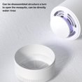 thumbnail image 3 of Injueey Lámpara eléctrica para insectos, luz para insectos voladores alimentada por USB, cocina, dormitorio, sala de estar, atrapamoscas de Repelente de insectos y plagas Blanco, 3 of 6