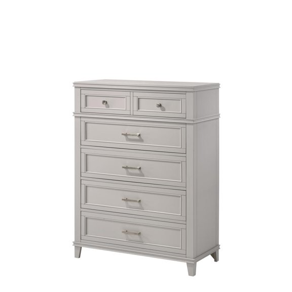 Bernards Gray Nova Ii 5 Drawer Chest