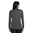 thumbnail image 2 of Sport Tek Women's PosiCharge Competitor 1/4-Zip Pullover, Iron Grey, X-Small, 2 of 4