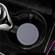 thumbnail image 1 of Tapetes portavasos para coche 2PC - Esterilla impermeable de goma aislante térmica, diseño antideslizante en panal, accesorios interiores de color sólido para coches, 1 of 5
