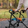 thumbnail image 4 of HELLHERO Graffiti Rollator Seat Cover Seat & Back Covers and Easy Installation Easy Install for The Elderly, 4 of 7