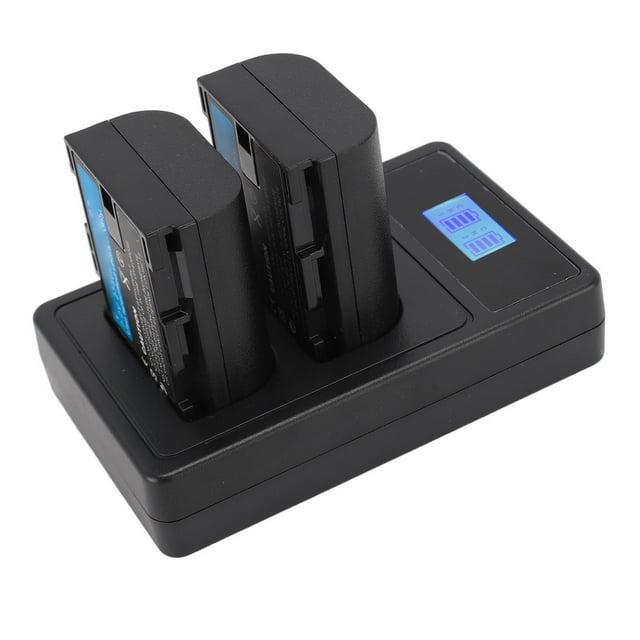 LP-E6 Camera Battery, Real Time Charging Status Lightweight 2750mah High Capacity Replacement Camera Battery for 90D 60D 70D 80D