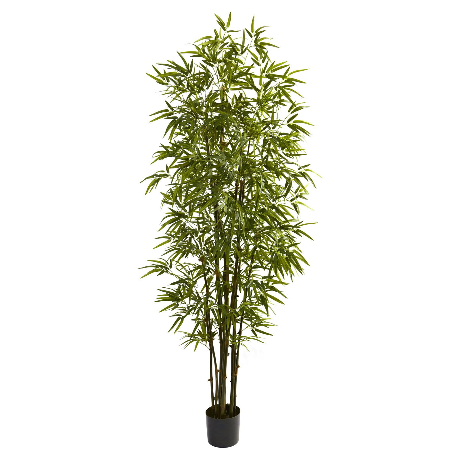 Nearly Natural 7 ft. Bamboo Silk Tree - Walmart.com