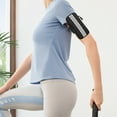 thumbnail image 4 of Greeniant Cierre de cremallera Bolsa para el brazo del teléfono móvil Senderismo Correr Bolsa de almacenamiento ajustable Fitness Entrenamiento Teléfono Ropa Deportiva, Zapatos Rosado Greeniant OD028879-06B, 4 of 6