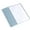 Blue, variant on Tnobhg 10 Pcs Clear Report Covers with Sliding Bar A4/Letter Paper No Punching Required Thickened Drawbar Folder