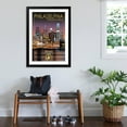 thumbnail image 3 of Art.com Philadelphia, Pennsylvania - Skyline at Night Art Print by Lantern Press, Black Frame Wall Art, 32" x 44", 3 of 5