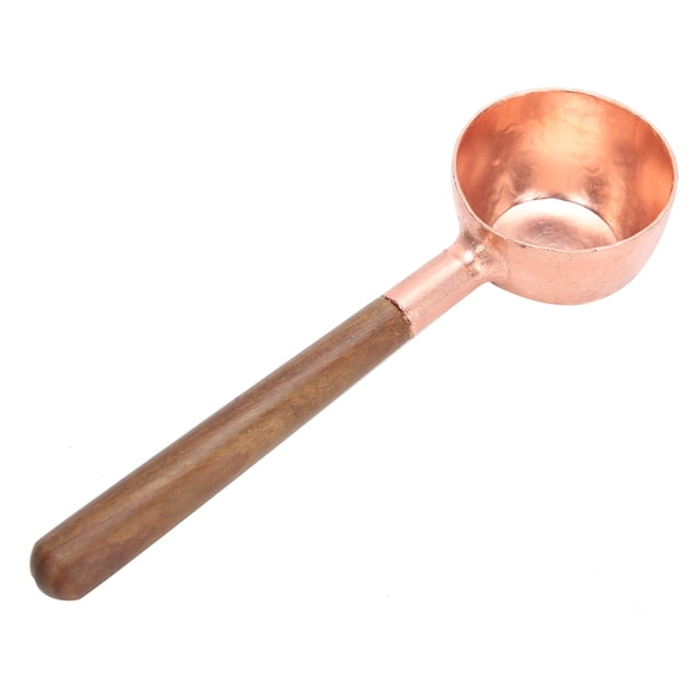 Natural Walnut Spoons, Durable One-Piece Molding, Healthy And Safe Sturdy Wood Measuring Spoons, Light And Easy To Carry For Home Tea Coffee Kitchen