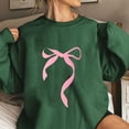 thumbnail image 1 of TIMIFIS Chandail Surdimensionné pour Femmes, Mignon Imprimé de Nœud, Col Rond, Manches Longues, Chandails Chemises Décontractés, Tenues de Printemps Automne, Hauts pour Femmes - Printemps/été, 1 of 4