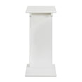 thumbnail image 5 of Pemberly Row C-Shape Modern Wood Magazine End Table in White, 5 of 6