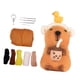 thumbnail image 2 of Juguete de peluche Capibara Perfecl, Material de fieltro de lana DIY, Proyecto hecho a mano, 2 of 8
