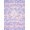 Purple Blue Pink, Pattern 17, variant on Design&I 8'x10' Washable Area Rug Sleek Flatweave Pet Friendly Mermaid Aesthetic Motif Pastel Bubble Kawaii Scale Purple Flowing Dynamic for King Size Bedroom, Under Bed