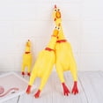 thumbnail image 2 of Pollo Divertido de Juguete, Pollo Chillón, Pollo Gritón, Pollo Chirriante, Pollo Gritón, Pollo Chirriante de Juguete, Pollo de Descompresión, Pollo de Juguete Amarillo, Pollo Divertido Apretón (17, 31, 39cm 3 piezas) ER, 2 of 5