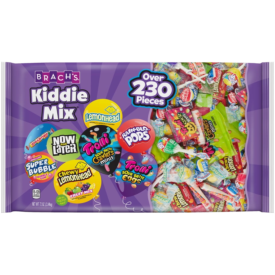 Brach's Kiddie Mix Assorted Candy Bag 56 Oz, 230 Count