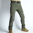 thumbnail image 4 of Blmnix Active Fit Pants for Men Hiking Pants Low Rise Travel Pants Cargo Jeans Long Slim-Leg Green Mens Casual Pants,XXL, 4 of 6