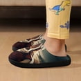 thumbnail image 6 of Kids Game of Thrones Slippers Boys Girls Non-Slip Fuzzy House Slippers Warm Soft Plush Winter House Shoes Slip-On Shoes, 6 of 7