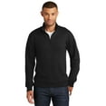 thumbnail image 1 of Port Company PC850Q Fan Favorite Fleece 1/4-Zip Pullover Sweatshirt, Jet Black, 4XL, 1 of 1
