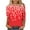 Red, variant on Valentines Shirts for Women Casual Short Sleeve Crew Neck Shirt Loose Heart Print Blouse T Shirt Comfy Soft Tee Pullover Outfits Red L