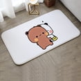 thumbnail image 1 of Alfombra de oración Bubu y Dudu, felpudo antideslizante para cocina, dormitorio, sala de estar, entrada de bienvenida, balcón, hogar Fivean unisex, 1 of 2