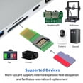 thumbnail image 4 of Xiwai 5pcs/lot Micro SD TF Memory Card Kit Male to Female Extension Adapter Extender PCBA Reader for Car GPS Phone, 4 of 5