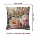 thumbnail image 4 of nygtbtfer Throw Pillow Cover Case Vintage Floral Pillow Covers  Set of 2,Soft Decorative Throw Pillow Case for Living Room Bedroom Sofa Couch Cushion Covers 20x20in, 4 of 7
