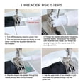 thumbnail image 3 of Insert d'Aiguille pour Enfiler 1 Pièce; Enfileur; Outils à Coudre en Plastique Filetage des Accessoires, 3 of 6