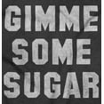 thumbnail image 2 of Gimme Some Sugar Flirty Cute Gym Zip Up Hoodie Men's Women's Brisco Brands 4X, 2 of 6