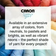 thumbnail image 6 of Caron Simply Soft Yarn, Neon Orange, 6 of 14