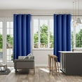 thumbnail image 5 of CasaChic 63x52 Inch Elegant Bedroom Curtain Panel Pair - Blackout, Soundproof, Easy - Install for Cozy & Quiet Sleep, 5 of 7