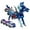 Blue-Dinosaur, variant on Collision Transforming Dinosaur Car Toy 2 Cars Transform into Dinosaur Toys Fun Deformation Robot Dino Car Christmas Birthday Gift Toys - Gold