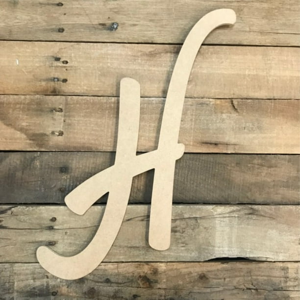 6 Wood Marvelous Font H Letters Paintable Wall Art Build A Cross Com - Wood Letter Wall Art 6 Wood Marvelous Font H Letters Paintable Wall Art Build A Cross Com - Wood Letter Wall Art