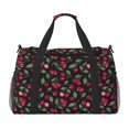thumbnail image 1 of Easygdp Ripe Red Cherry Bolsa de Gimnasio, Bolsa de Viaje Duffel, Bolsa de Fin de Semana con Compartimentos, Bolsa de Mano para Noche, 1 of 7