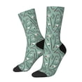 thumbnail image 1 of Fotbe golf equipment Calcetas Largas con Estampado para Hombre y Mujer – Calcetas de Compresión Transpirables y Elásticas, Viajar y Uso Diario Talla 5-11, 1 of 6