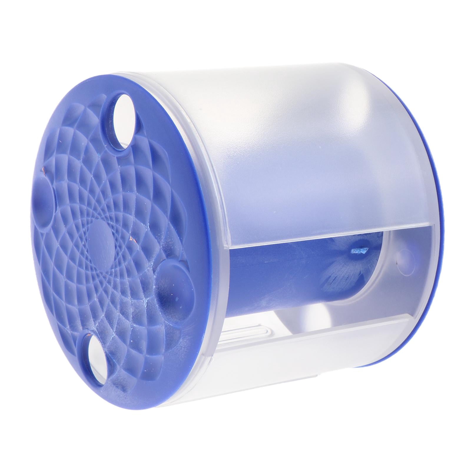 Baoblaze Dance Ribbon Storage Case Portable Clear View Storage Box Crafts Accessories Blue