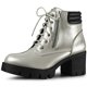 thumbnail image 1 of Botas de combate con plataforma y cordones Perphy Plata 41, 1 of 6