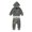 Gray, variant on Vedolay Boy Pants Sets Little Boy Fall Clothes Striped Top Long Sleeve Top Botton Elastic Pants Set,Gray 12-18Months