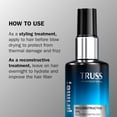 thumbnail image 4 of TRUSS Deluxe Prime Reconstructive Hair Oil for Damaged Hair - Split End Repair Treatment with Heat Protection & Frizz Control - Seals Cuticle for Strength & Softness (2 Fl oz), 4 of 7